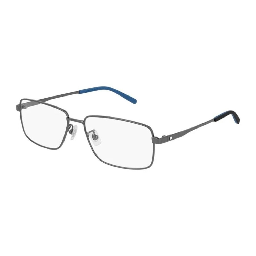NEW  MONTBLANC EYEGLASSES RUTHENIUM MEN EYEWEAR MONTBLANC MB0108O 002